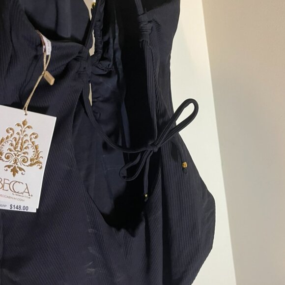 NEW with Tags Becca Modern Edge One Piece in Black Size Large - Picture 7 of 8